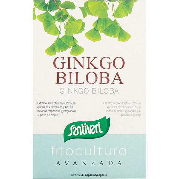 Fitocultura Avanzada ginkgo biloba estuche 40 cápsulas