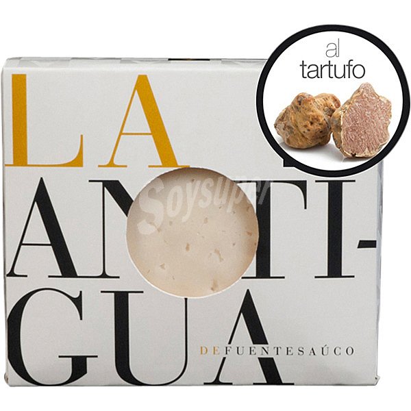 Queso de leche de oveja curado al tartufo de Castilla y León cuña 250 g