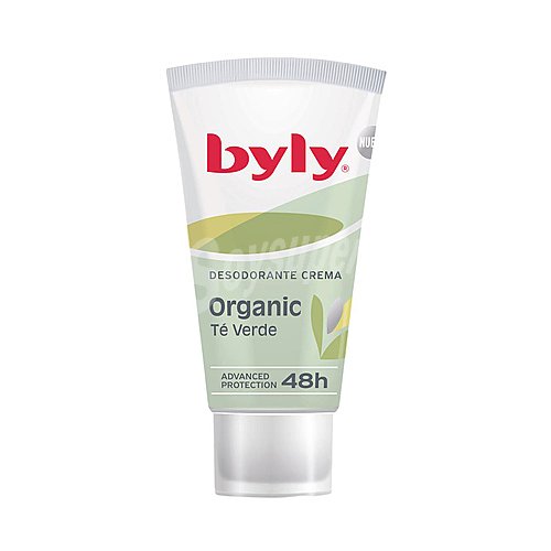 Byly Desodorante en crema para mujer con extracto de té verde byly Organic