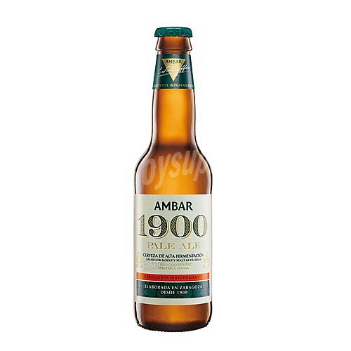 1900 cerveza rubia nacional de alta fermentación