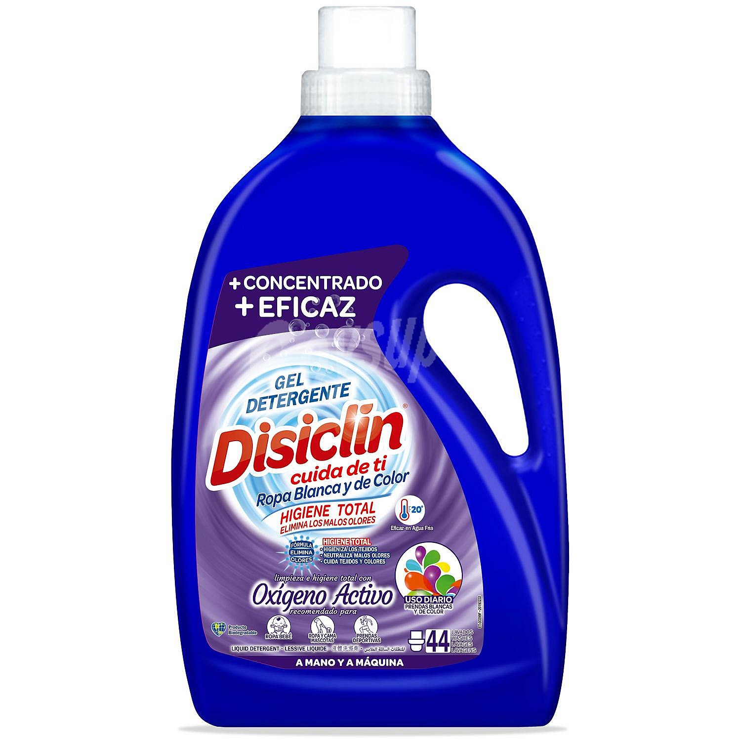 Detergente liquido oxigeno activo Disiclin