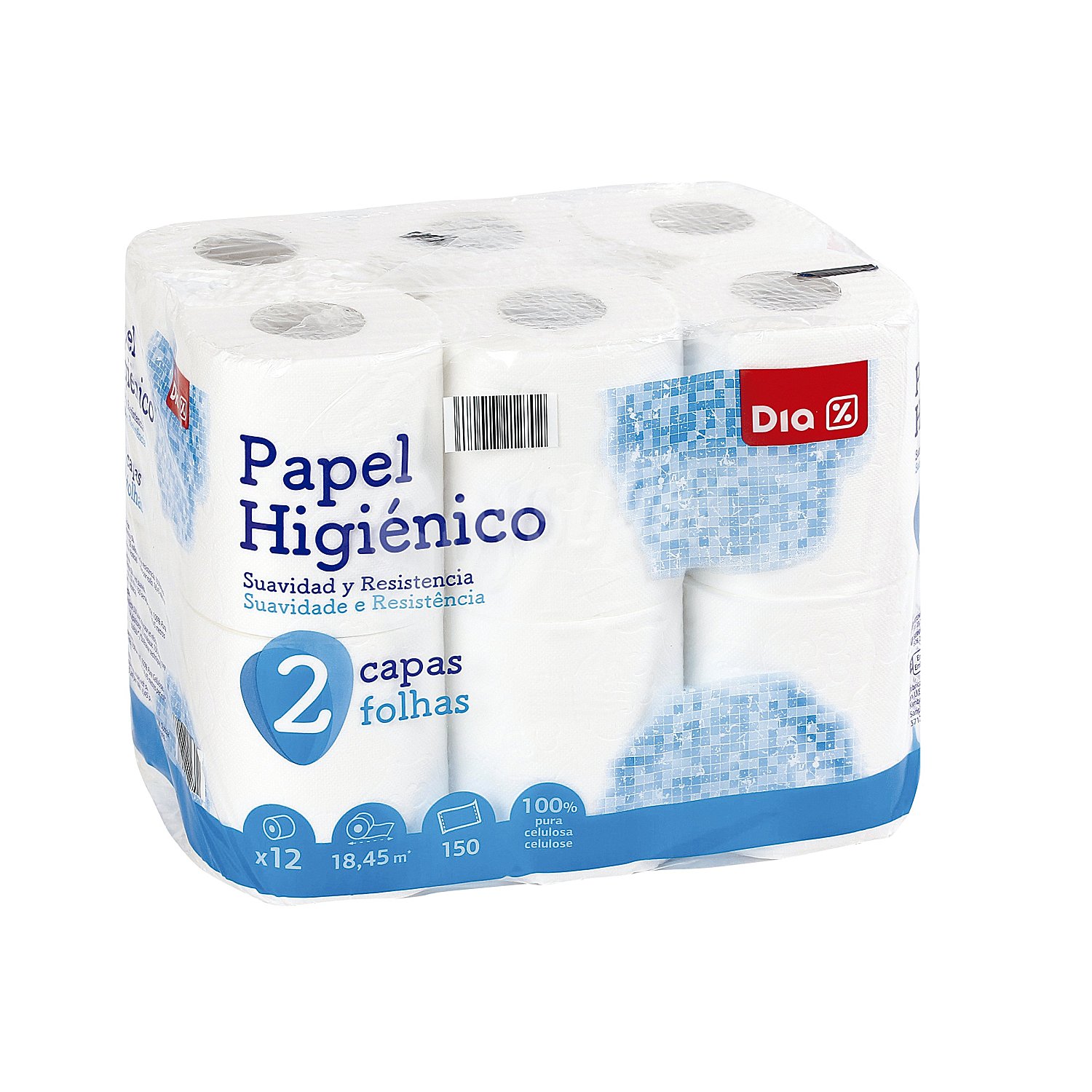 Papel Higiénico Blanco 2 Capas