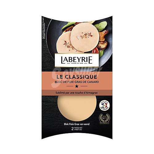 Labeyrie Medallones de foie gras de pato labeyrie