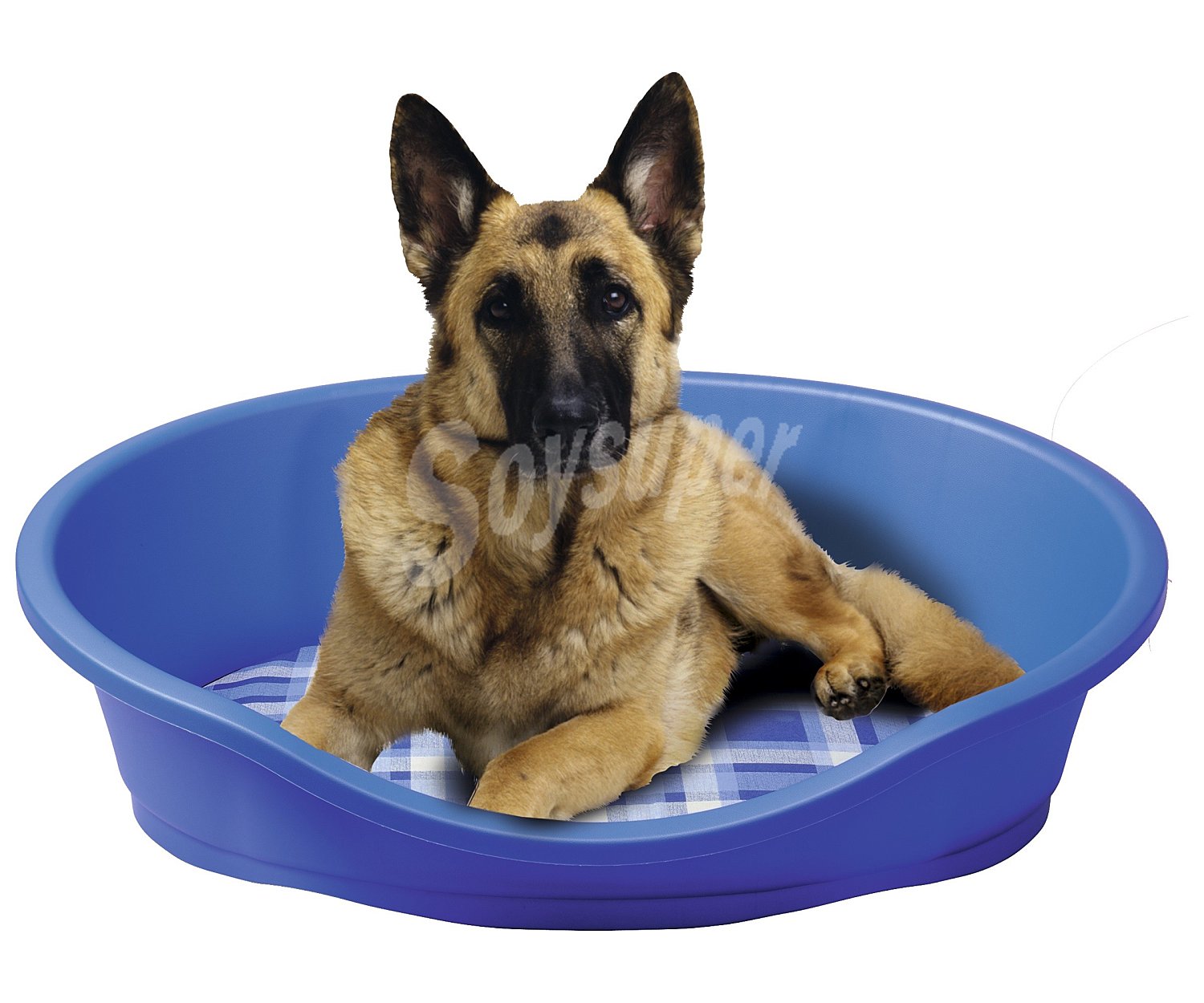 Cuna de plastico para perros 80 x 58 x 25 cm