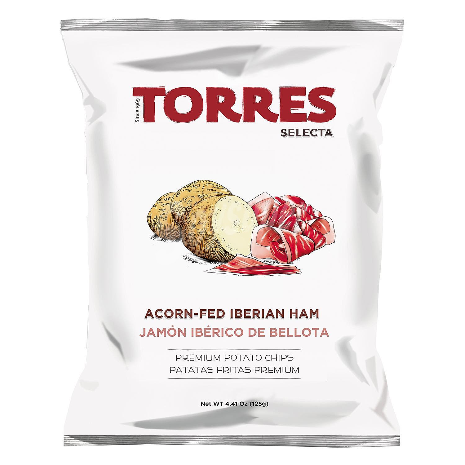 Selecta patatas fritas sabor jamón ibérico