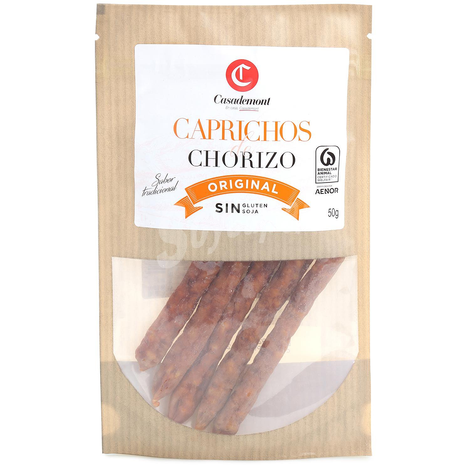 Caprichos de chorizo sin gluten