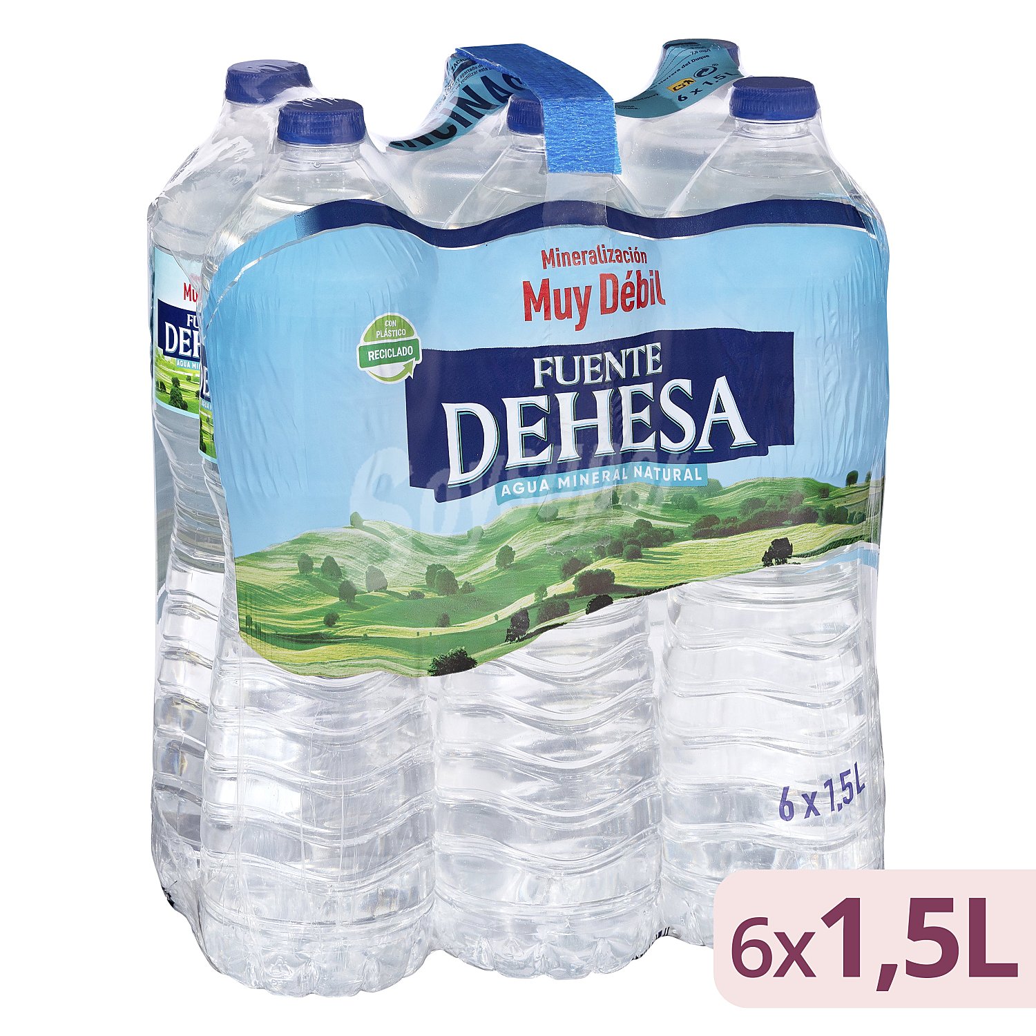 Agua mineral natural (mineralización muy débil)