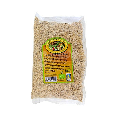 Biogoret Cereales de fibra con copos de avena ecológicos biogoret