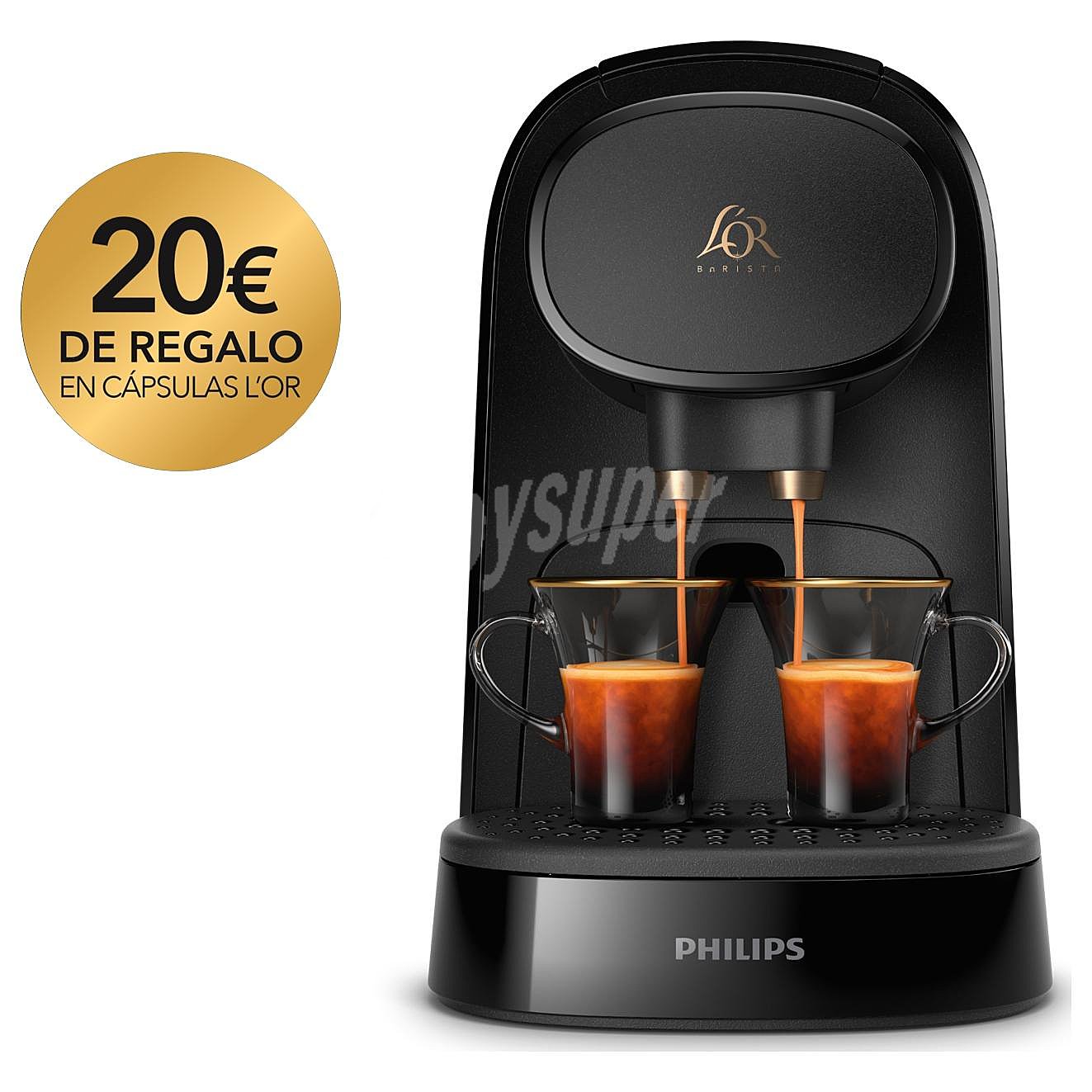 Cafetera Philips l´or Barista System Negra LM8012/60 para Cápsulas l'or Y