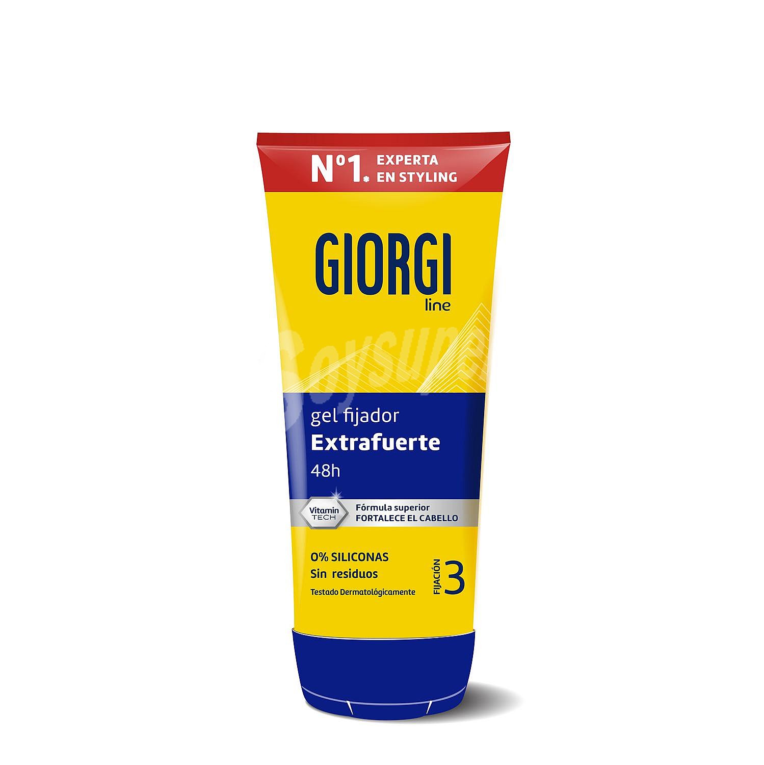 Gel fijador extrafuerte