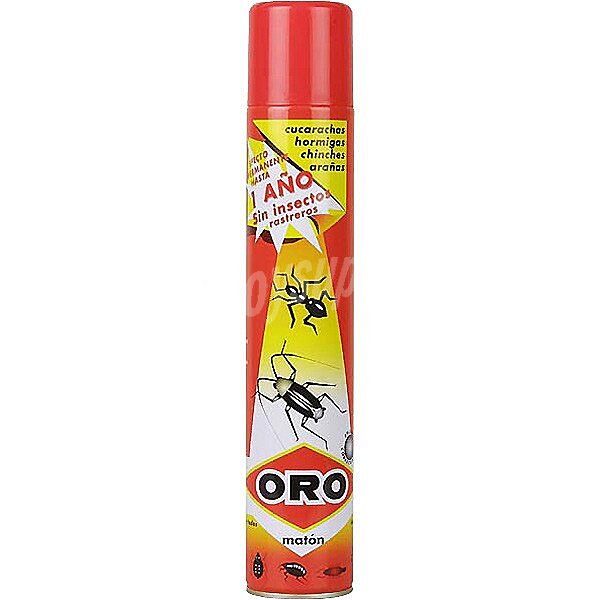 Spray para matar cucarachas, arañas, chinches y hormigas