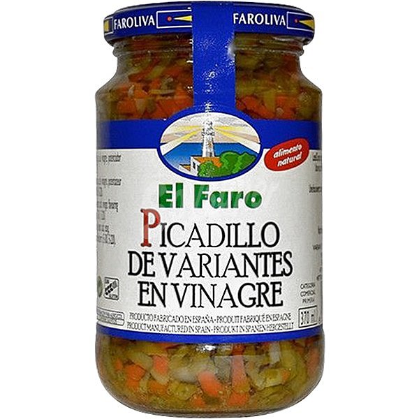 Picadillo de vegetales en vinagre El Faro