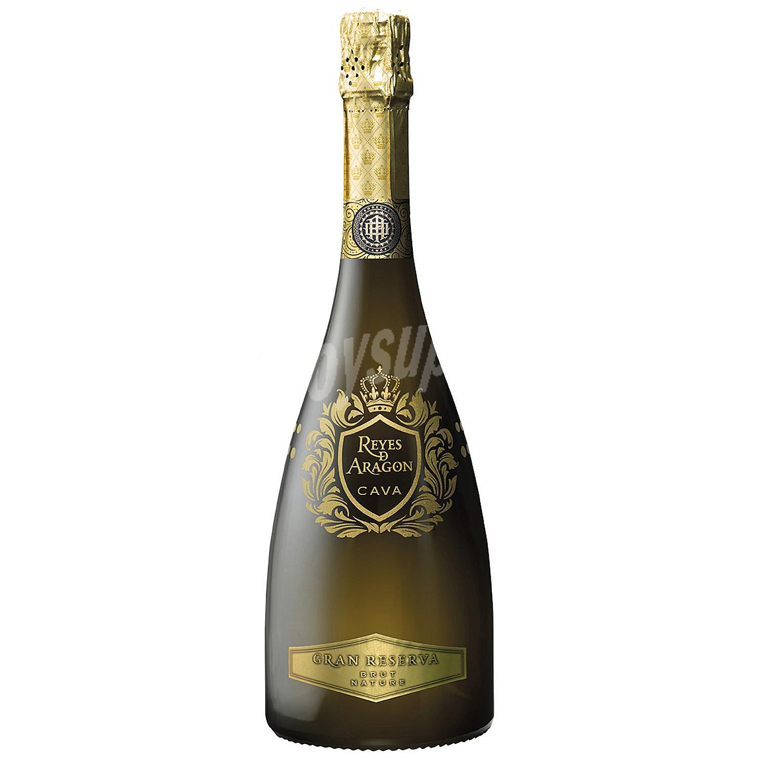 Cava Reyes de Aragon brut nature gran reserva