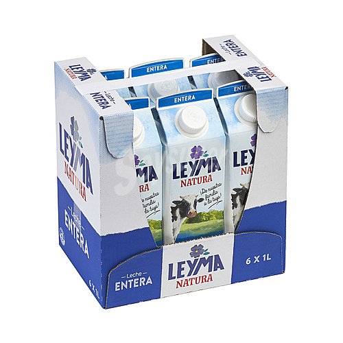 Leyma Leche de vaca entera de origen 100% gallego leyma Natura