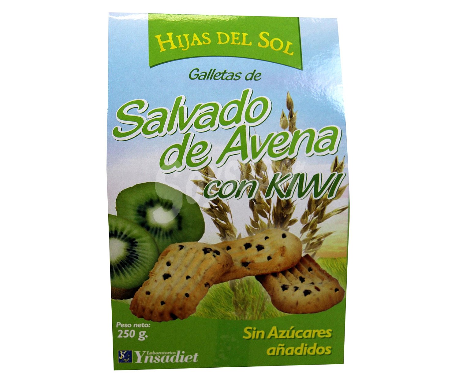 Galletas de salvado de avena con kiwi