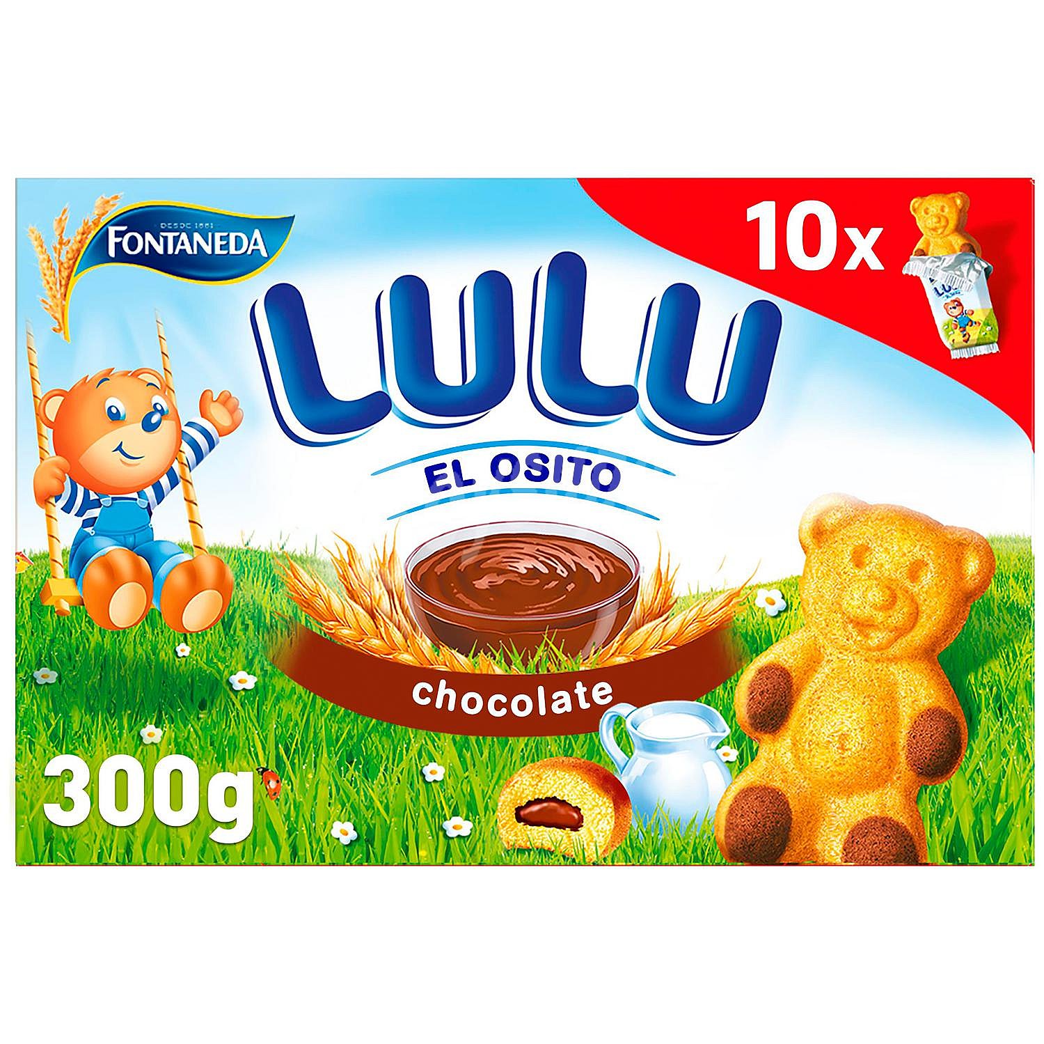 Bizcochitos ositos lulu choco