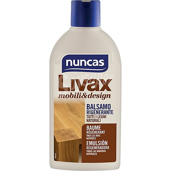 Livax emulsión regeneradora para todas las maderas naturales