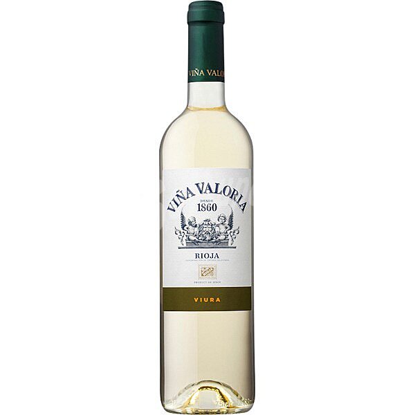 Vino blanco vendimia seleccionada D.O. Rioja botella 75 cl