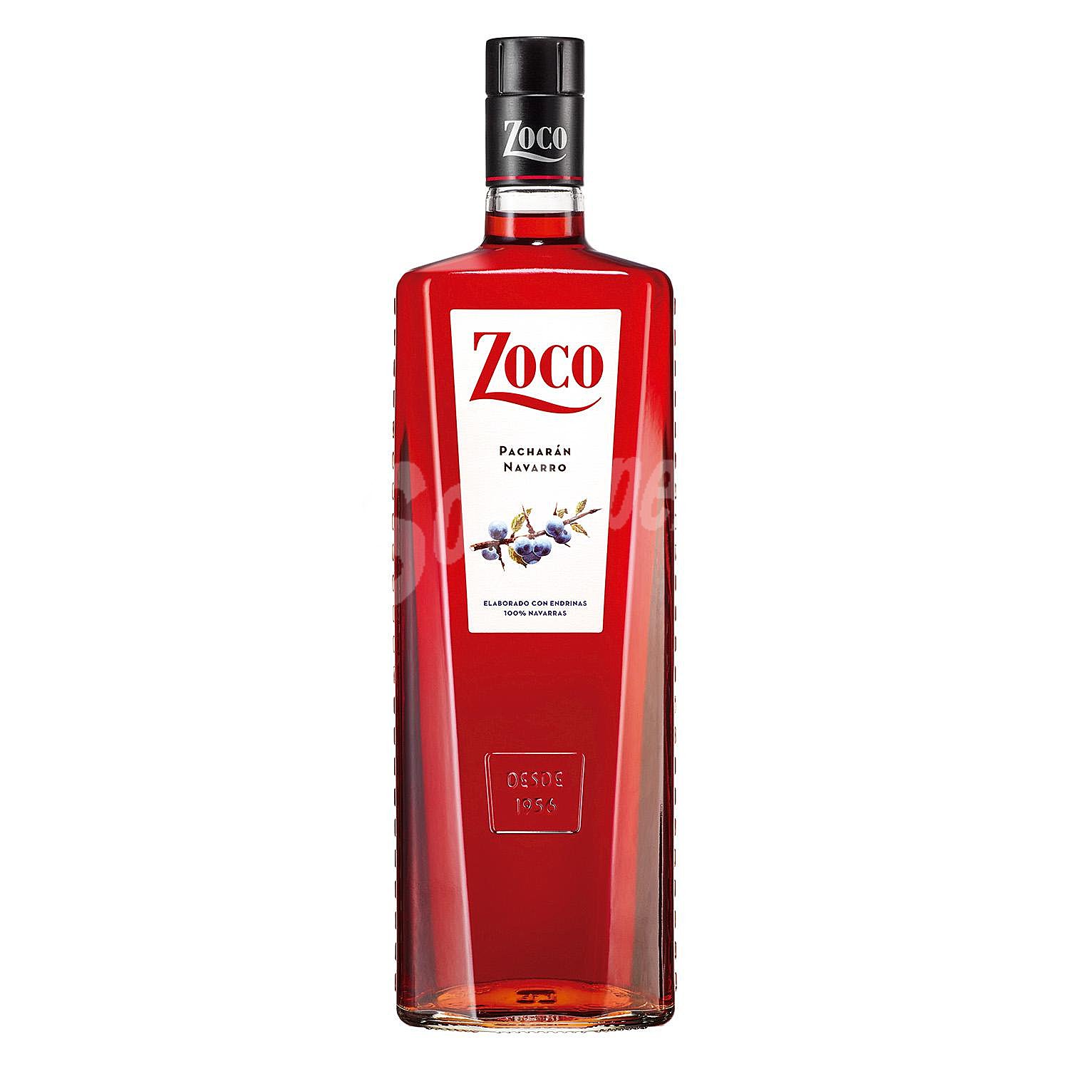 Licor de endrinas (pacharán) zoco