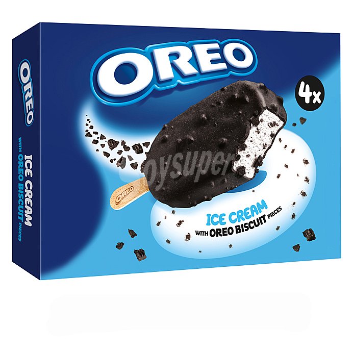 Helado bombón Oreo