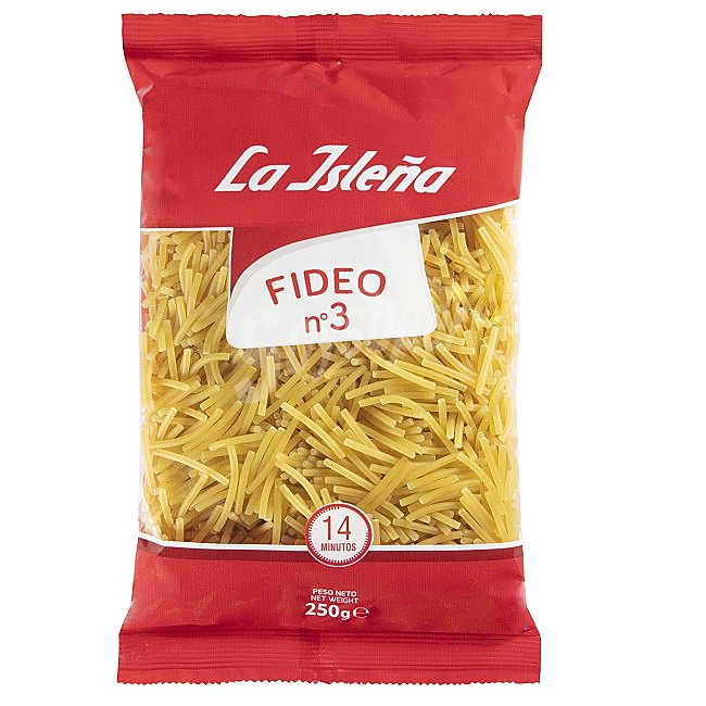 LA isleña Pasta fideos nº 3 LA isleña