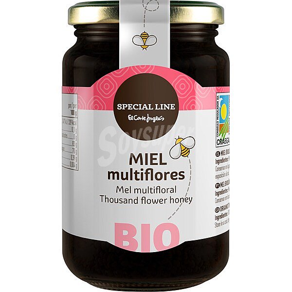 Bio miel multiflores ecologica