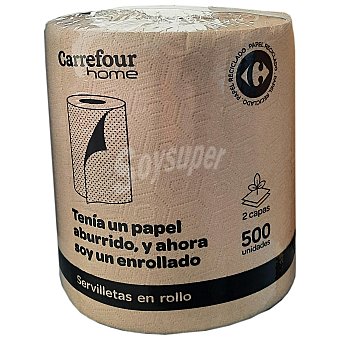 Servilleta Eco en rollo 2 capas Carrefour Home