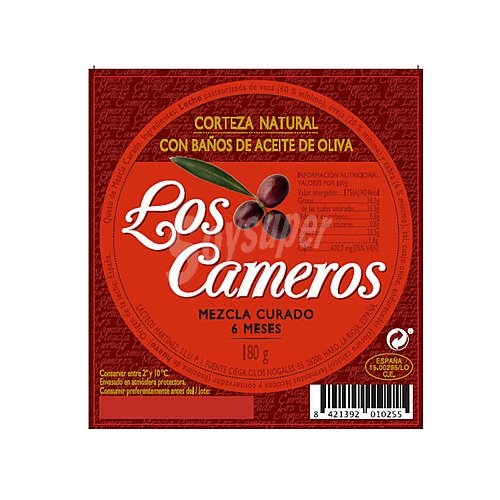 Los cameros Queso curado mezcla los cameros