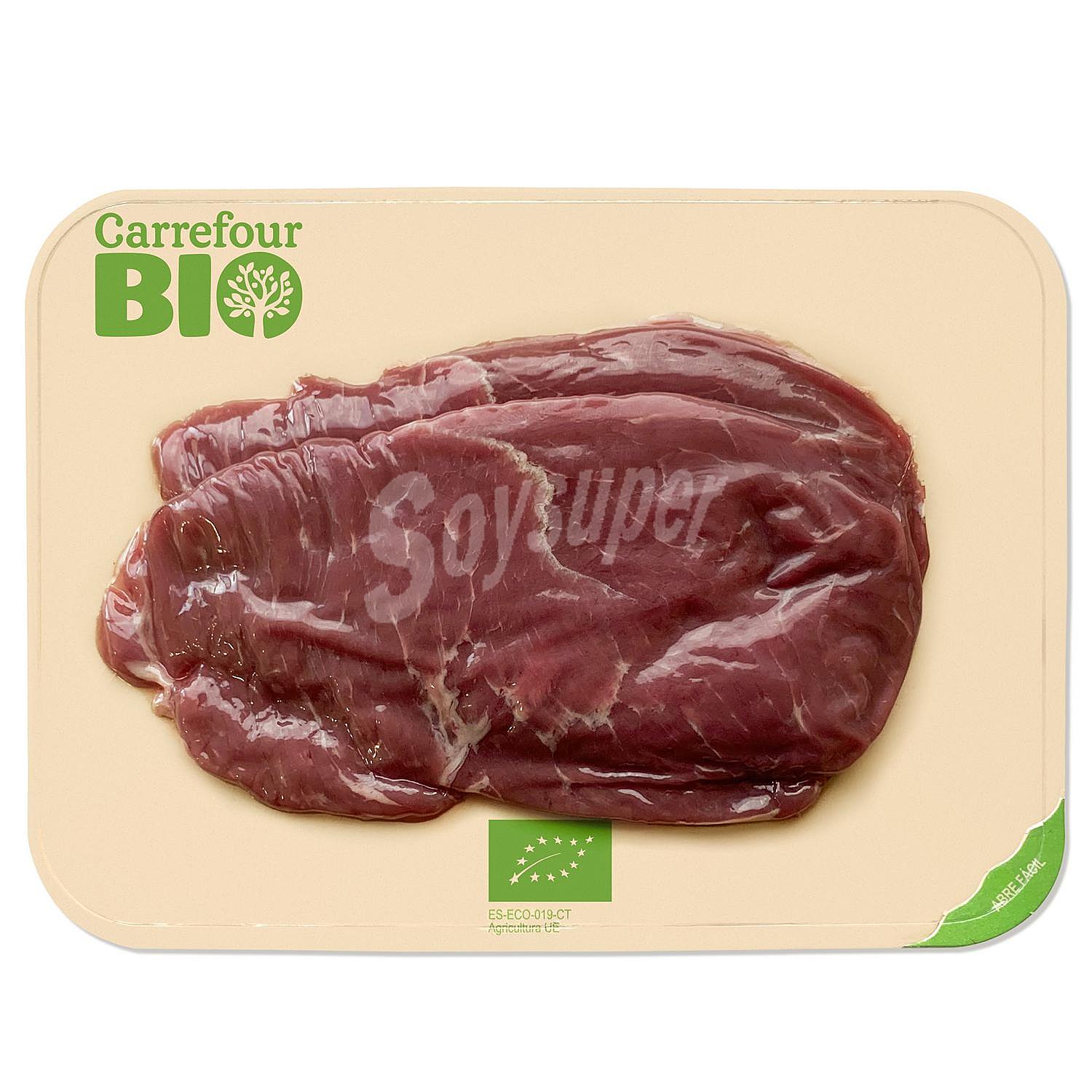 Filete de vacuno de añojo ecológico Carrefour Bio