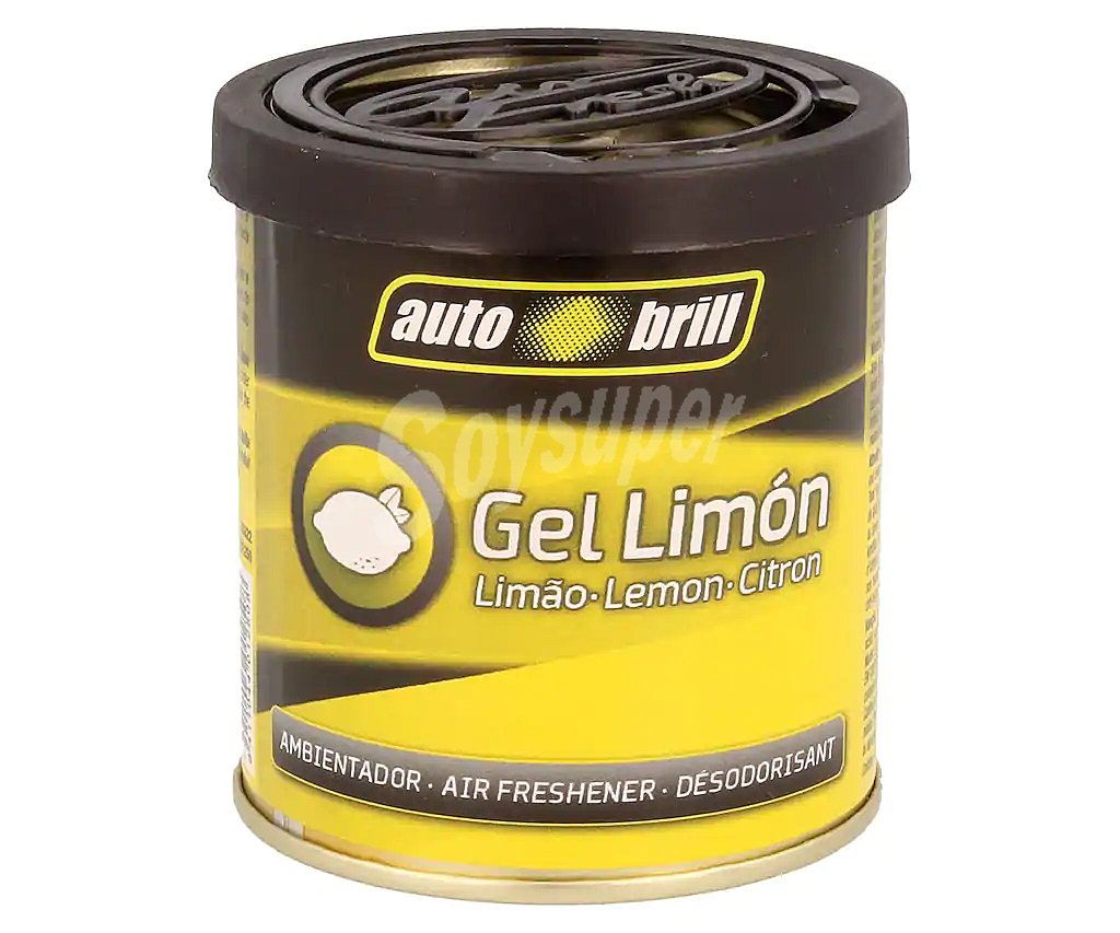 Ambientador gel en lata aroma limón