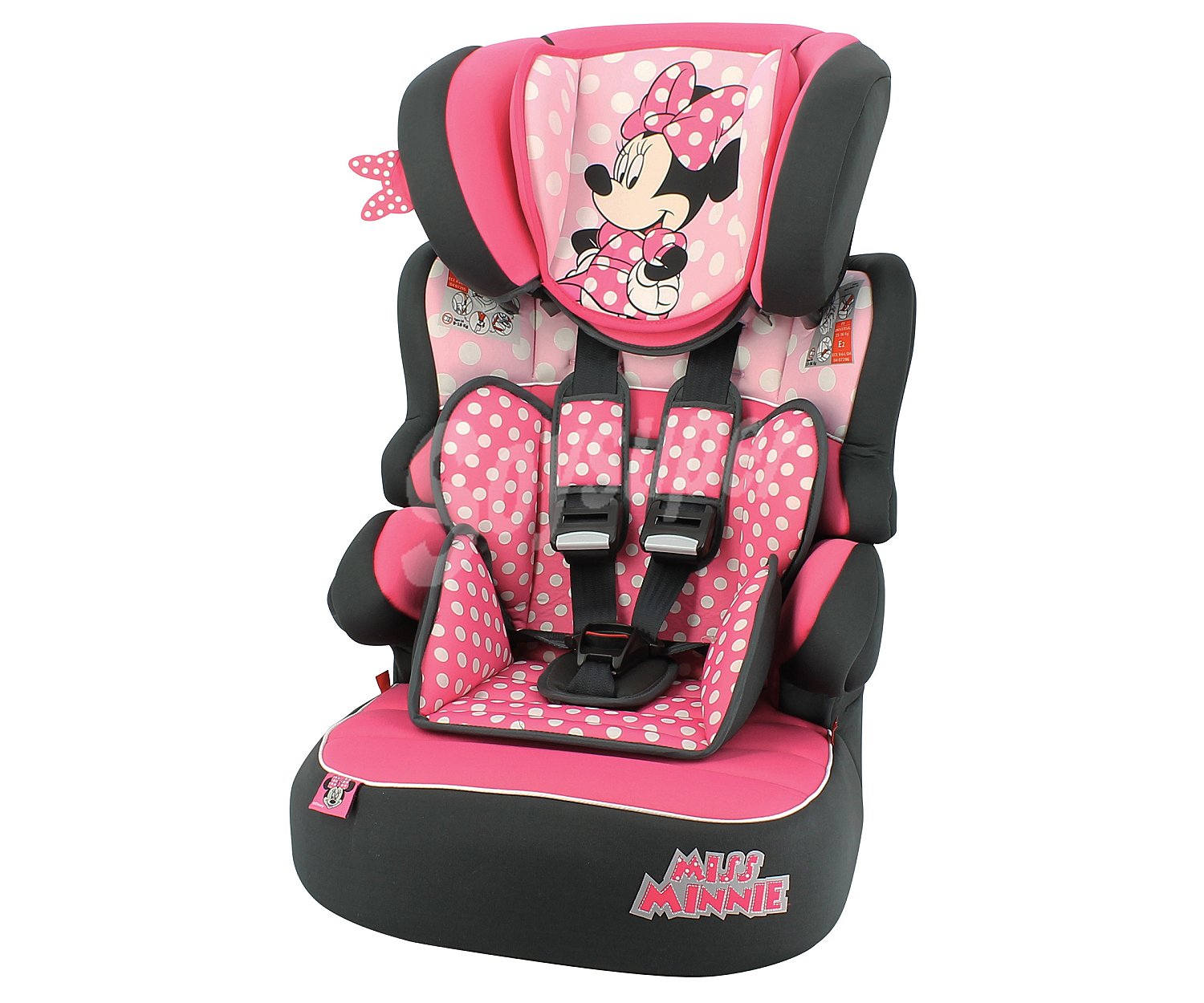 Silla de auto para grupo 1/2/3, diseño Minnie disney Beline SP Luxe