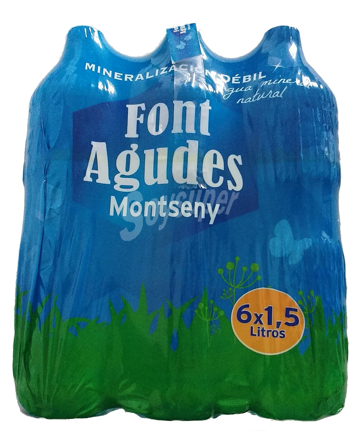 Agua mineral natural