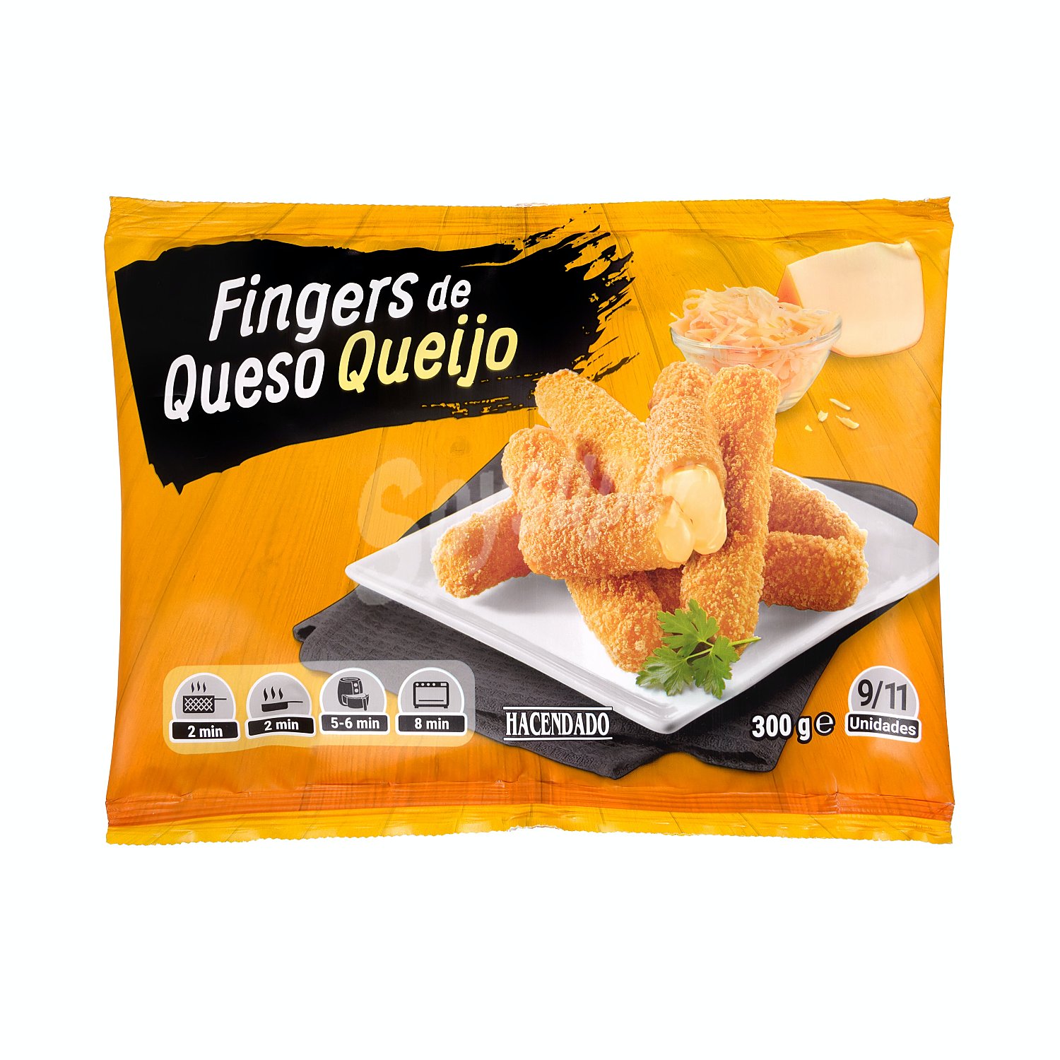 Fingers queso congelado