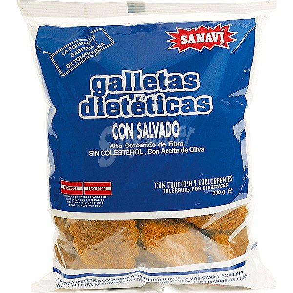 Galletas con salvado