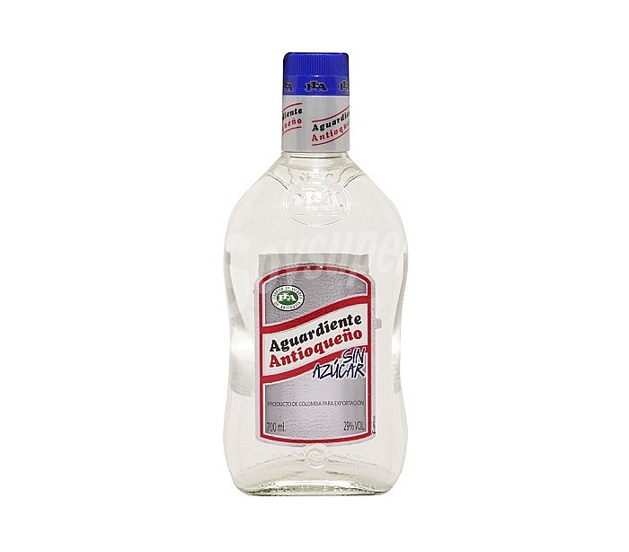 Aguardiente Antioqueño sin azúcar