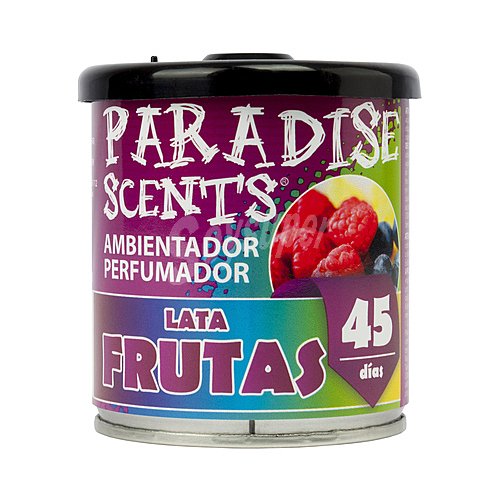 Ambientador en gel con aroma frutas, paradise scents