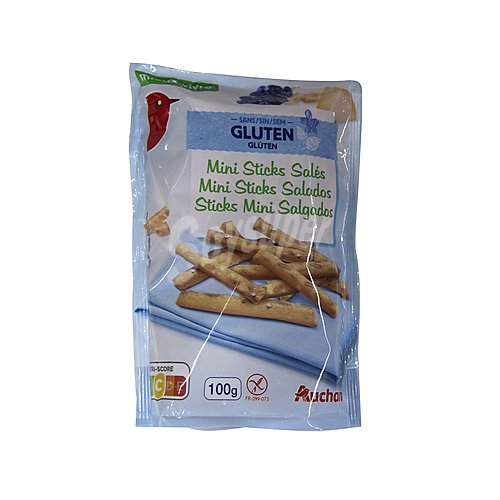 Producto alcampo Mini sticks salados sin gluten