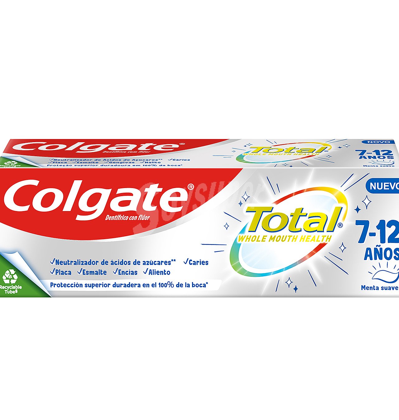 Dentifrico colgate total junior