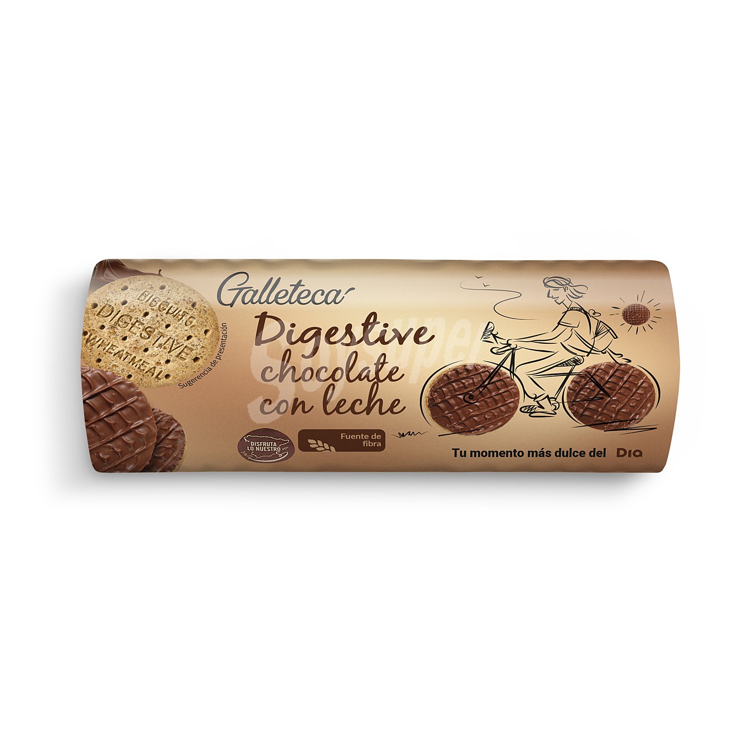 Galletas digestive con chocolate Galleteca