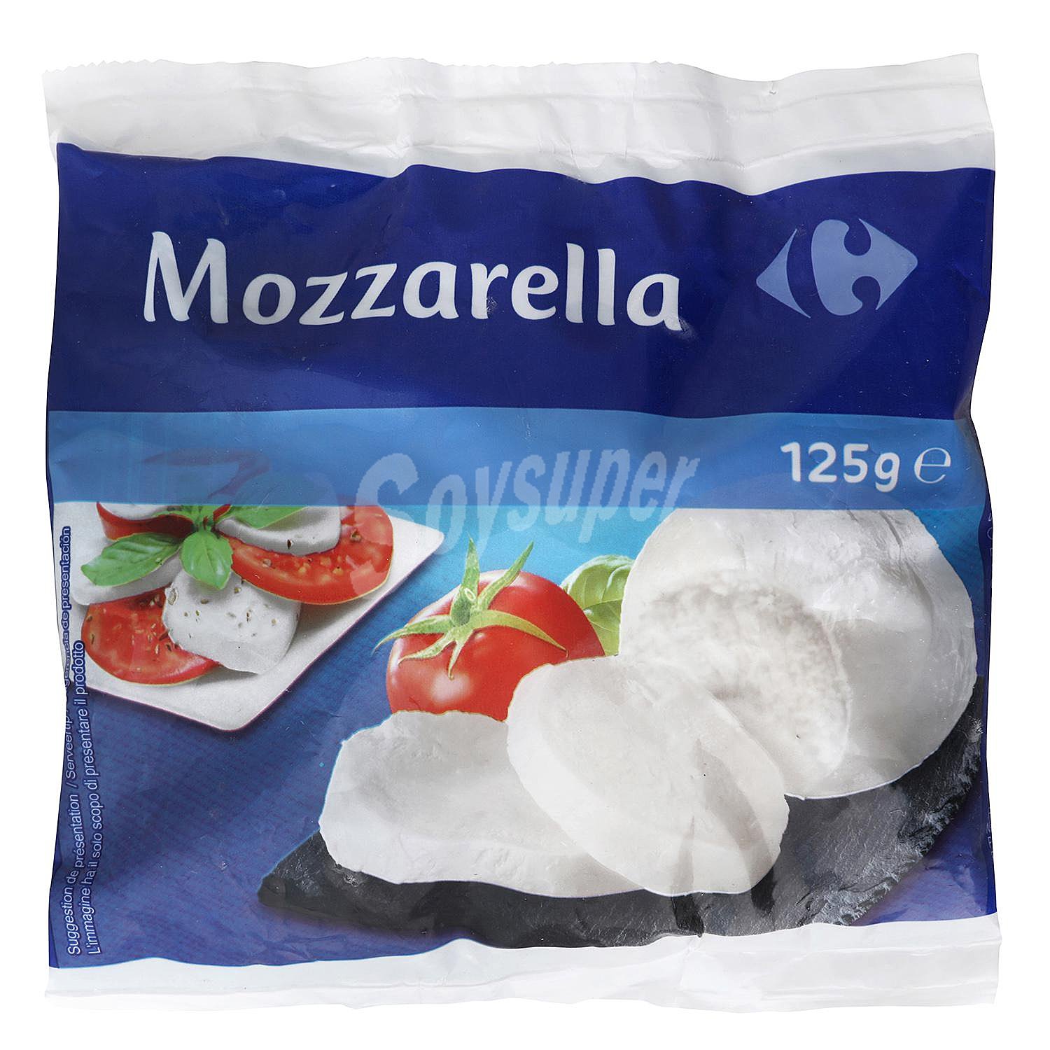 Queso mozzarella Italiana Carrefour