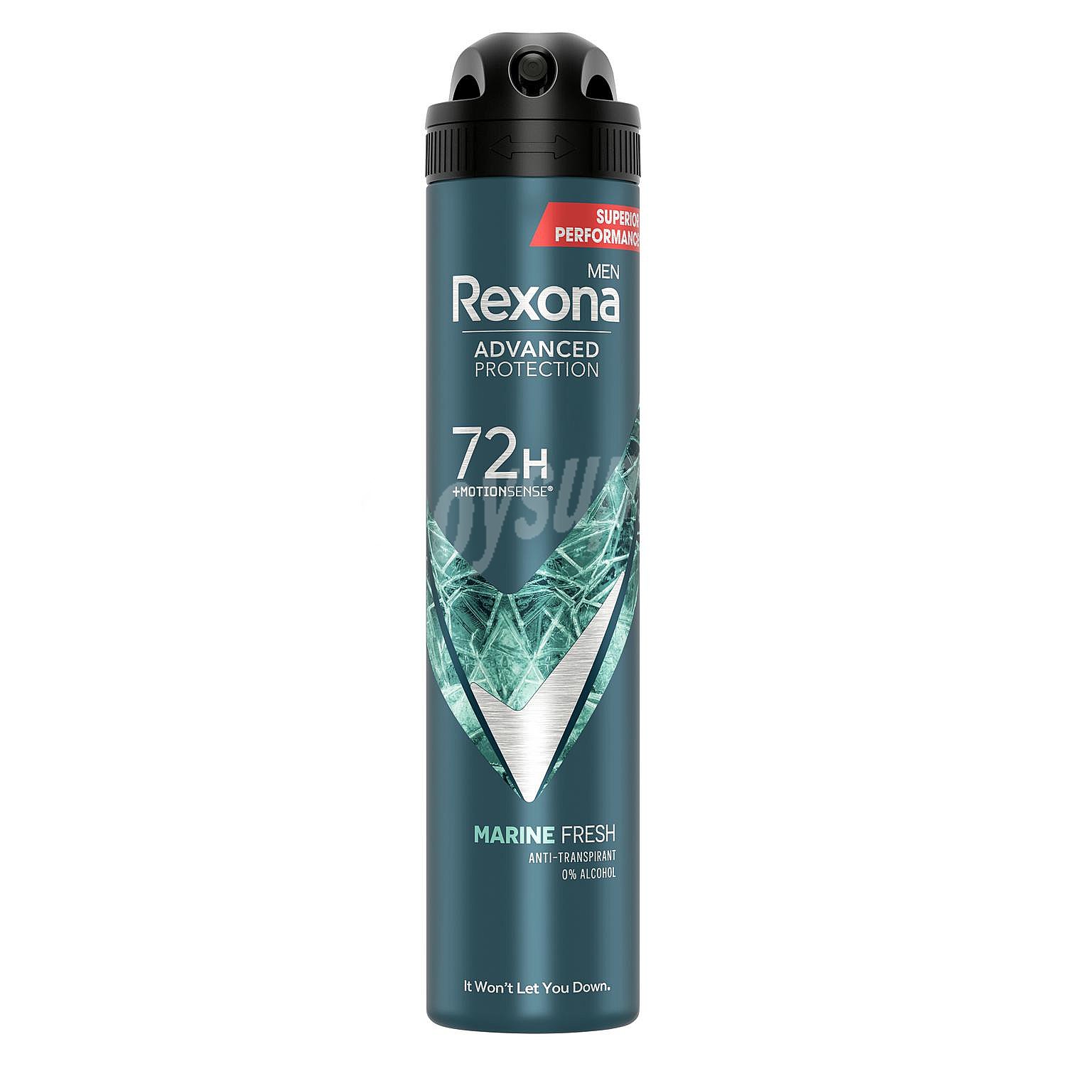 Desodorante en spray para hombre con protección anti-transpirante hasta 72 horas marine fresh