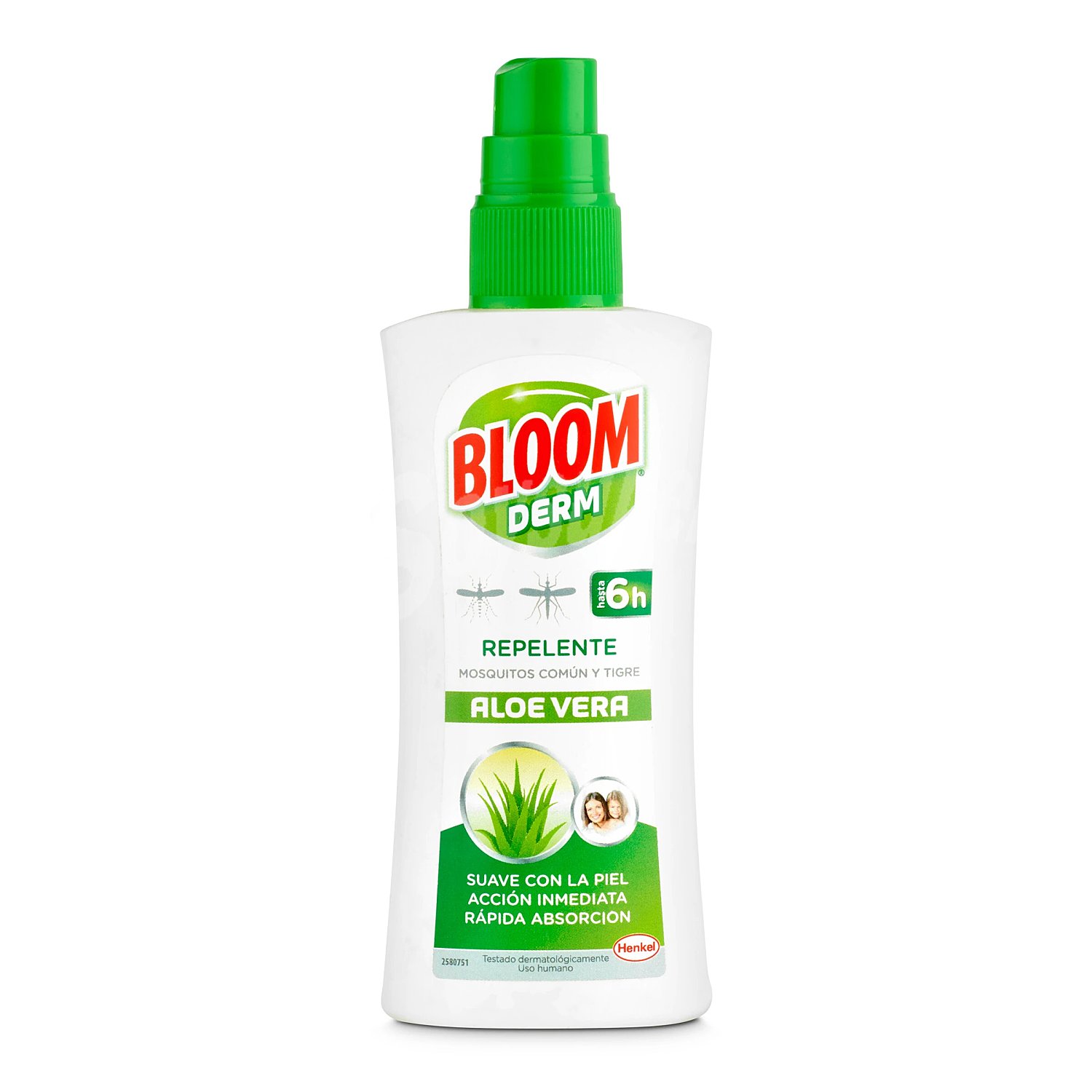 Repelente de mosquitos loción con aloe vera