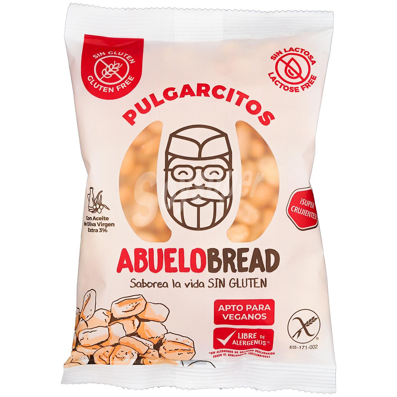 Pulgarcitos Abuelo Bread sin gluten y sin lactosa