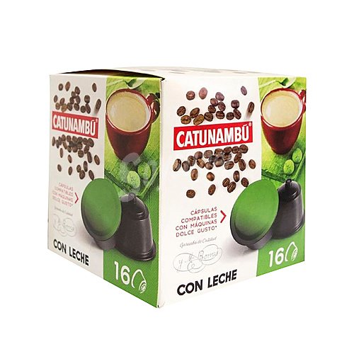 Catunambú Café con leche en cápsulas catunambú