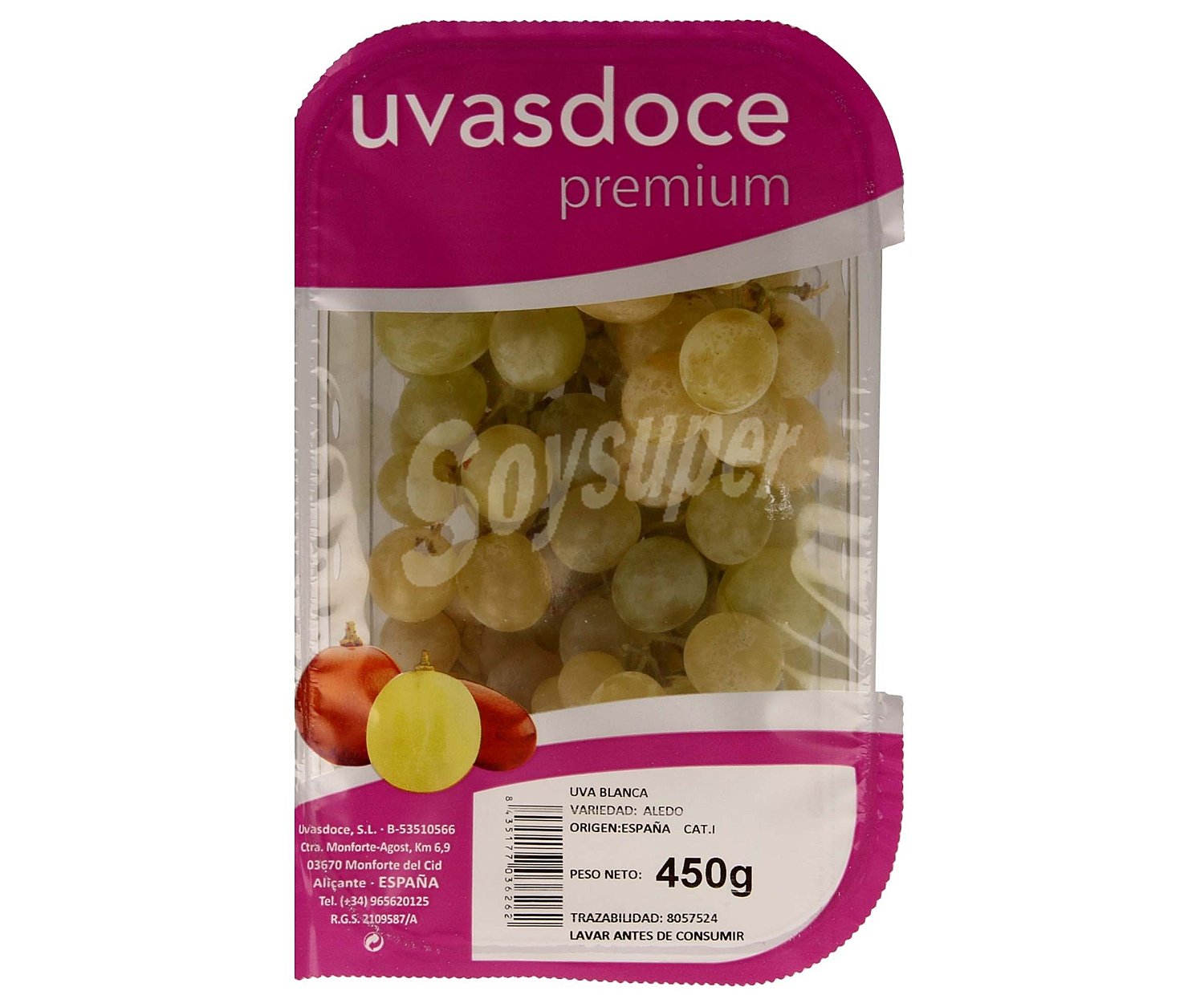 Uvas blancas