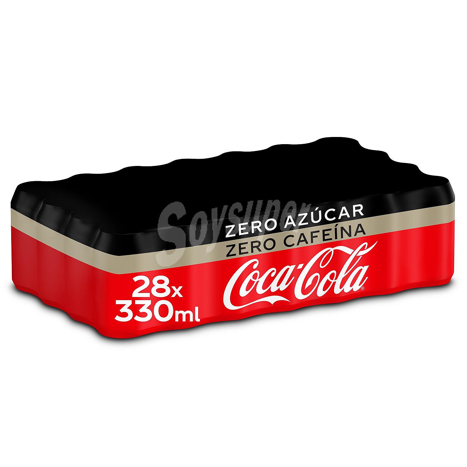 Coca Cola zero azúcar zero cafeína