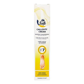 Crema para las durezas del pie Carrefour Soft