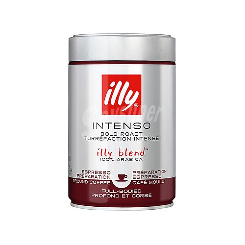 Illy Café molido tueste intenso illy