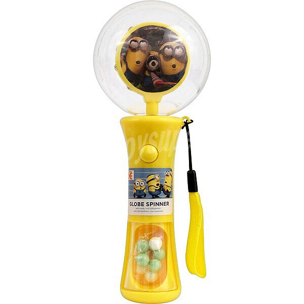 Minion Globe Spinner con golosinas