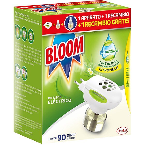 Insecticida eléctrico + 2 recambios Pronature